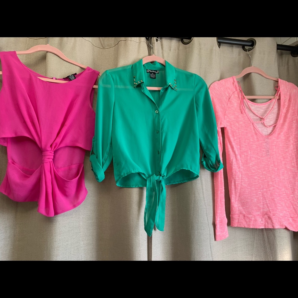3 xs shirt bundle